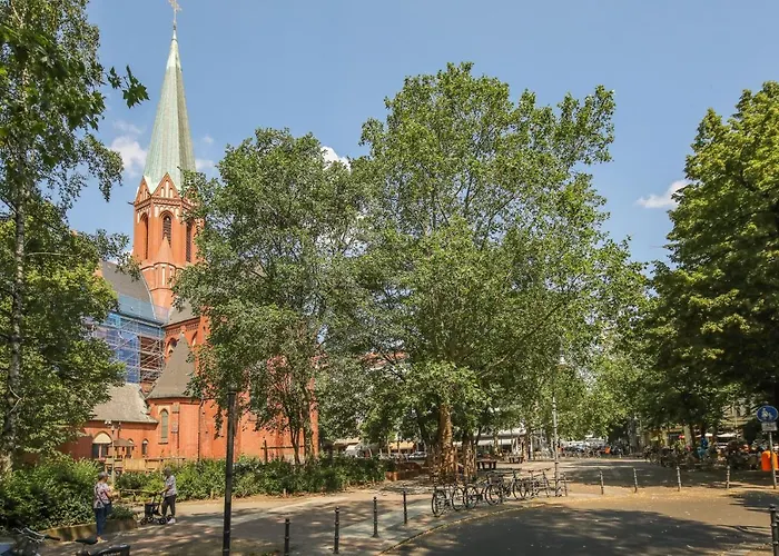 5 Personen Altbau Nahe Kurfuerstendamm - Shakespeare Apartmán Berlín