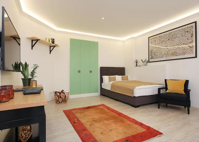 Apartmán 5 Personen Altbau Nahe Kurfuerstendamm - Shakespeare *